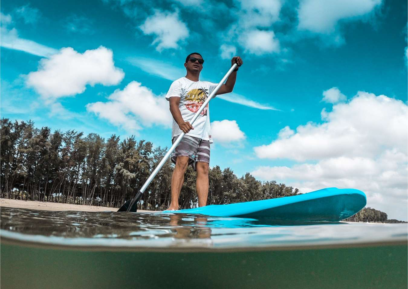 Kayak action shot